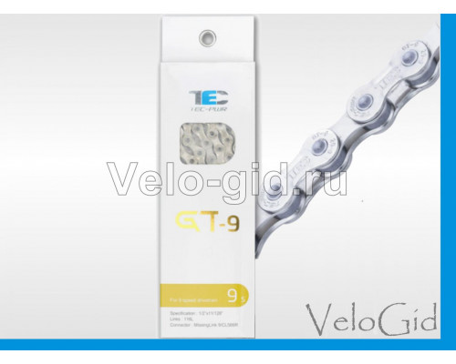 Велосипедная цепь TEC CT9